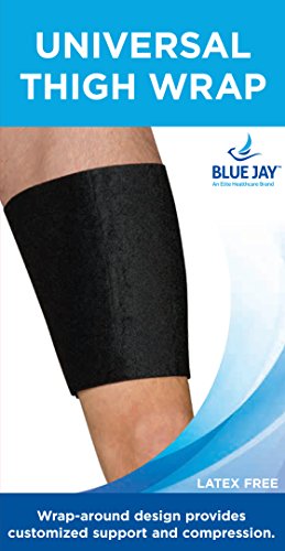 Faja Universal de Muslo Blue Jay en Neopreno Negra miniatura 2