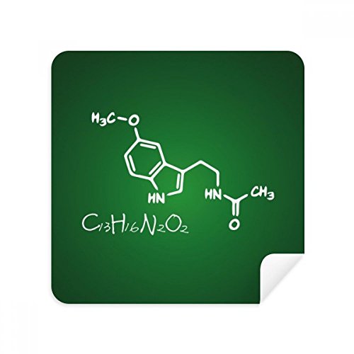 Chiffon de nettoyage formule de chimie en suède pour lunettes et écran de téléphone 2pcs