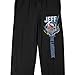 Marvel Rivals Jeff The Landshark Adult Black Sleep Pajama Pants-Large