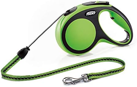 Flexi New Comfort Retractable Cord Lead, Medium, 8 m, Blue
