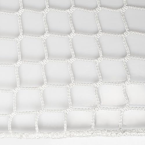 Morelux Golf Netting Material White 10'x10' - Golf Hitting Net for Backyard - Sport Netting Barrier for Sports (White 10'x10')
