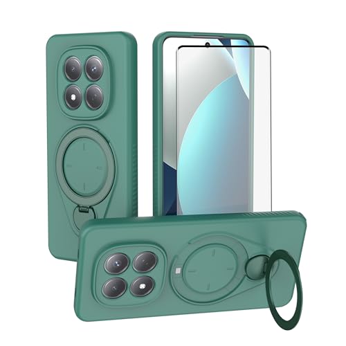 Coque Xiaomi Redmi Note 15 Pro 4G béquille rotative 360 antichoc fin