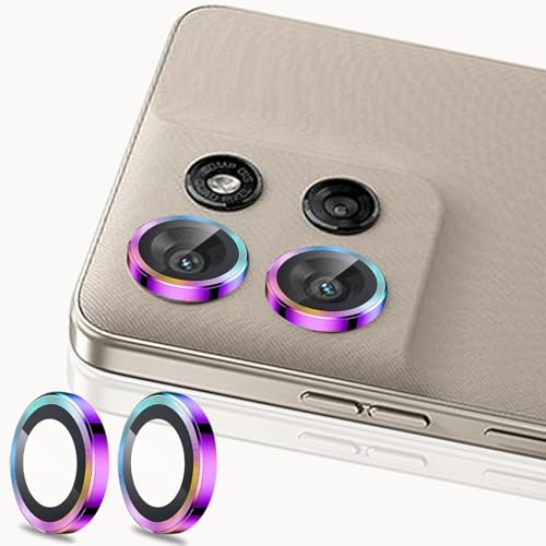 Zeking (2 Set) Camera Lens Protector Compatible with Motorola Moto G Power (2026), Scratch-Resistant HD Clarity Ultra-Thin 9H Tempered Glass with Aluminum Edging, Individual Metal Lens Cover (Color)