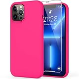 DEENAKIN iPhone 13 Pro Max Case with Screen Protector,Soft Flexible Silicone Gel Rubber Bumper Cover