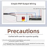 High Sensitivity Annular Proximity Sensor for Metal Detection Fast Response with DC 12 24V Voltage Support ABS Flame Resistant Housing NPN PNP Output Signal Light (SZ-M60-3DN) - Image 3