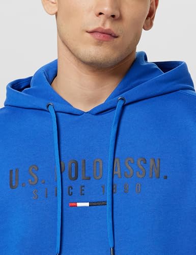 Image of U.S. Polo ASSN. Knitted Regular Fit Sweatshirt for Man - 100% Cotton, Full Sleeves Men Sweatshirts