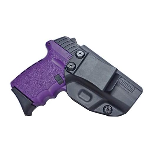 Tactical Scorpion Gear Polymer Concealed IWB Inside Pants Holster: fits SCCY 9MM CPX1 CPX2