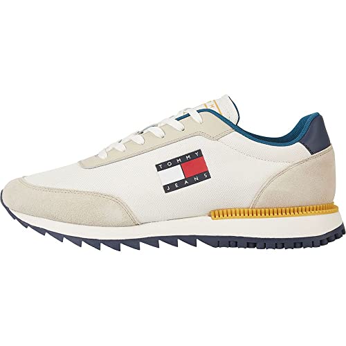 Tommy Jeans Homme Retro Evolve baskets amortissantes et légères pour la marche urbaine