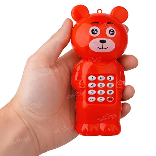 Image of Zest 4 Toyz Toy Phone for Kids Musical Mobile Phone Toy with Light & Sound Toys for Baby Pretend Play Mini Cell Phone Toy Birthday Gifts for Kids - Multicolor (Pack of 1)