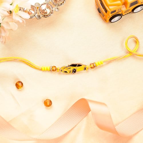 Image of To The Nines Kids Rakhi with Tilak Material & Greeting Card
