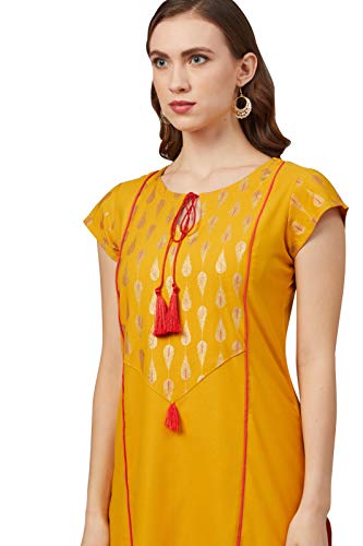 Image of ZIYAA Women's Synthetic Kurta