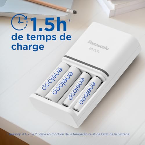 Panasonic Bq cc55 Chargeur De Batterie Pile Domestique Secteur - vue 5