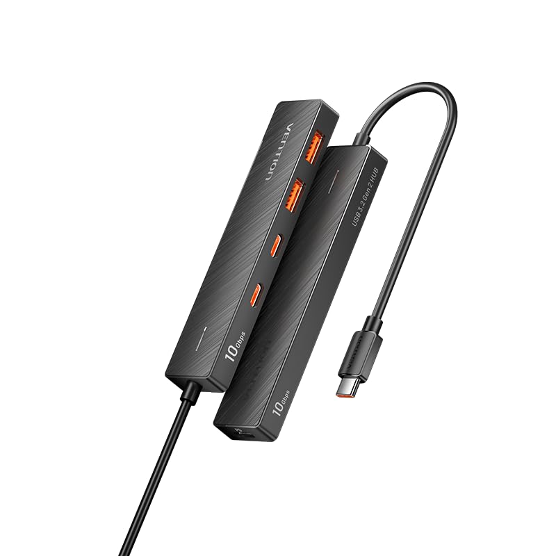 VENTION 10Gbps USB 3 2 Hub USB Hub with 4 USB 3 2 Ports USB A 2 Type