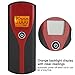Zohisin Portable High Accuracy LCD Display Breath Tester Detector Orange Backlight Clear Readings Quick 5 Seconds Response Time Wide Detection