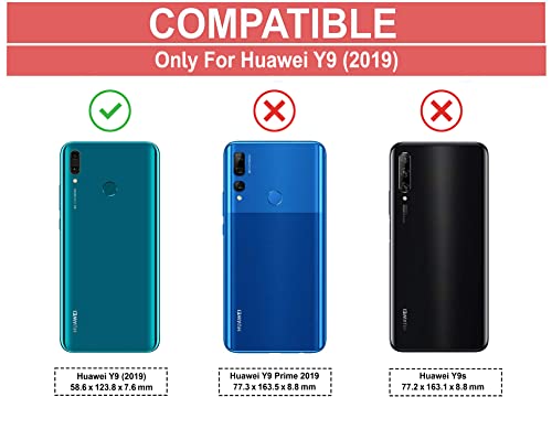 Solimo Back Cover Case for Huawei Y9 (2019) | Compatible for Huawei Y9 (2019) Back Cover Case | 360 Degree Protection | Soft and Flexible (TPU | Matte Black) 2 41S 11YIZ+L