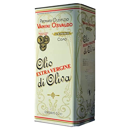 Image of Premiato Oleificio Vanini Osvaldo - Extra Virgin Olive Oil from Como - Made in Italy - 169.00 Fl Oz