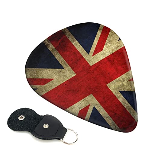 Ensemble de 6 médiators de guitare drapeau britannique pour guitare acoustique, guitare électrique, basse, ukulélé – fin… - Les Beatles, Paul McCartney, John Lennon, RIngo Starr, George Harrison Ensemble de 6 médiators de guitare drapeau britannique pour guitare acoustique, guitare électrique, basse, ukulélé - fin…