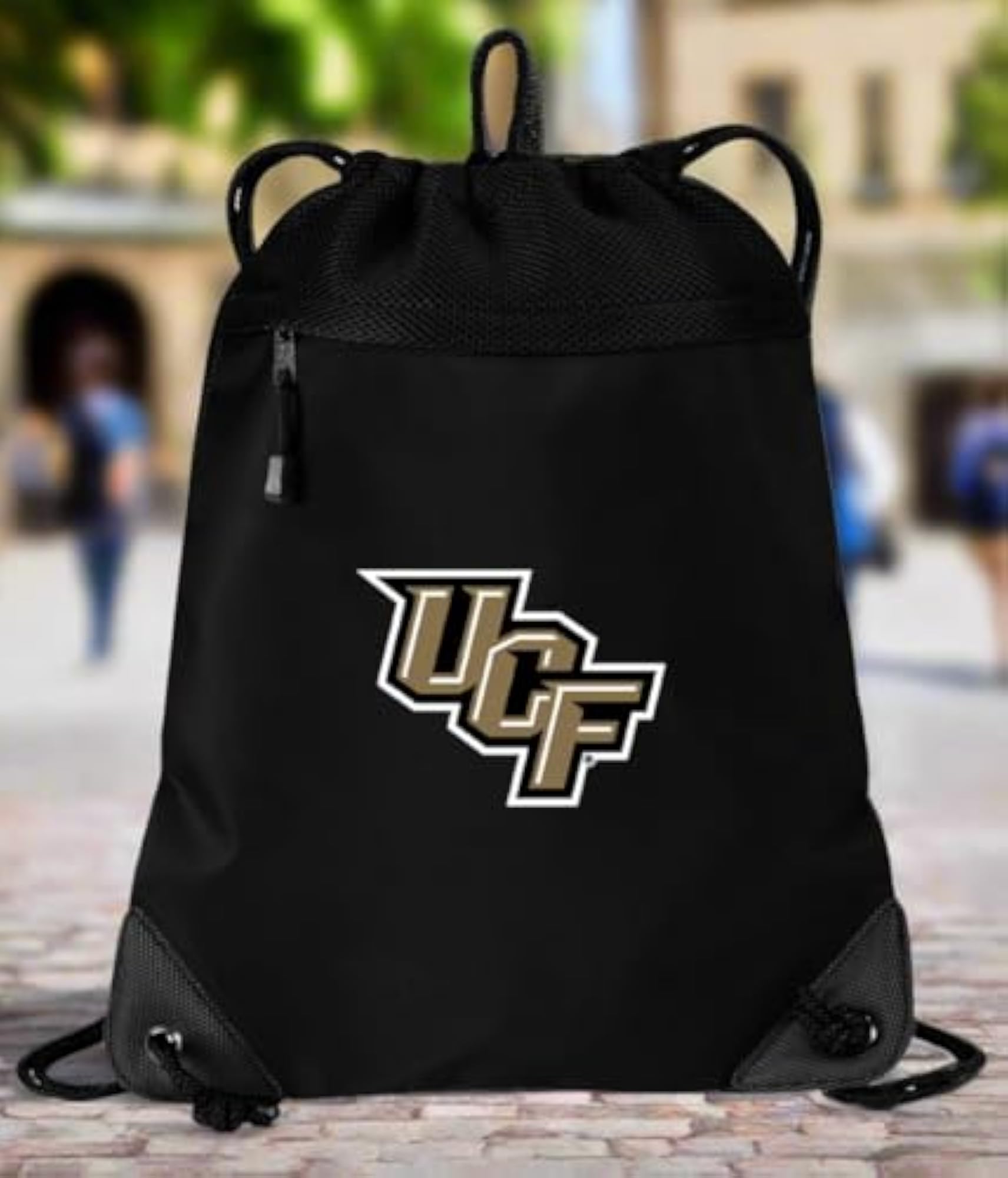 UCF Drawstring Bag University of Central Florida C" Pack, Unique Mesh Microfiber