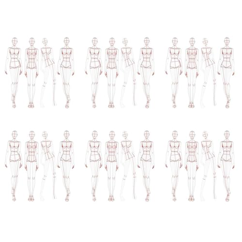 Règle d'illustration de mode pour corriger les erreurs de proportions en couture