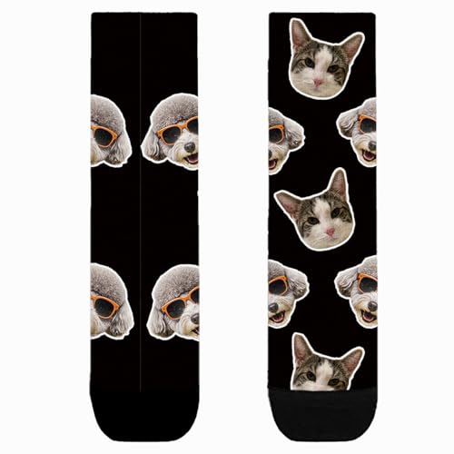 Bemaystar personalisierte socken personalisierte geschenke,socken mit gesicht personalisiert,Weihnachtsgeschenke für Männer Frauen