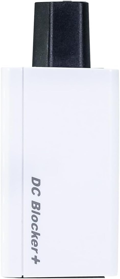 iFi SilentPower | DC Blocker+ | Connecteur IEC, Bloque Tout décalage CC, améliore la qualité de l'électricité CA pour Vos Aystems Audio et AV, élimine Le bourdonnement du transformateur.