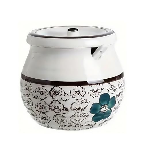 Jaamyears Ceramic Sugar Bowl With Lid And Spoon, Ceramic Sugar Bowl with Spoon, Sugar Dish, Sugar Container, Sugar Holder For Coffee Bar