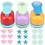Heart+circle+five|pointed star