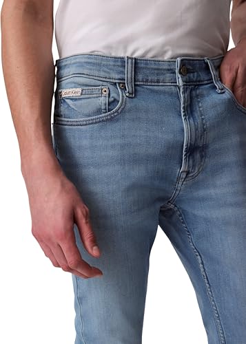 Calvin Klein Herren Jeans Hose Arrow Stone Skinny Fit, Blau (Arrow Stone), 34W/28L – Ansicht 4