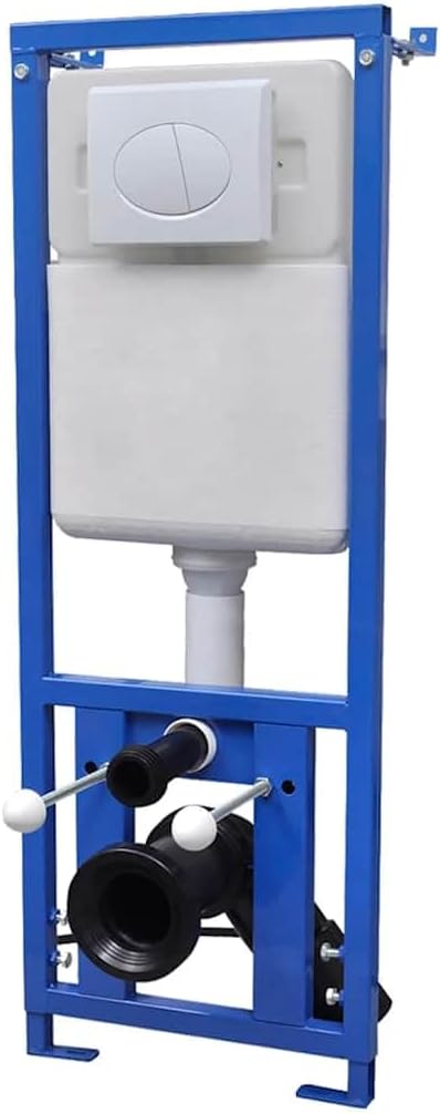 Concealed High Cistern 2.9 gal 16.1"x5.5"x(43.3"-49.2"), Toilet & Bidet Accessories, Toilet Tanks, 142249