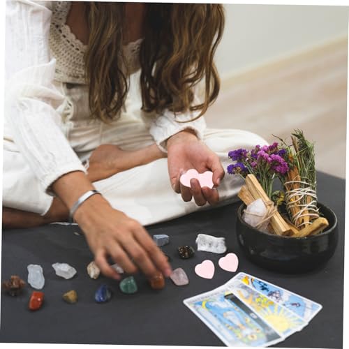 Quartz naturels forme de cœur polis de qualité supérieure pour DIY - 4