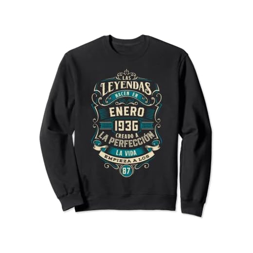 Leyendas 87 Cumpleaños 2023 Nacidos En Enero De 1936 Sudadera