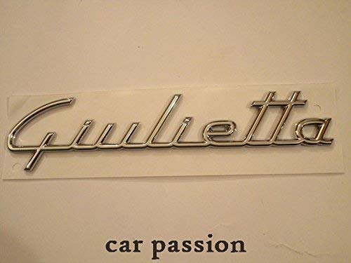 SCRITTA STEMMA ALFA ROMEO GIULIETTA ORIGINALE POSTERIORE logo SIGLA FREGIO