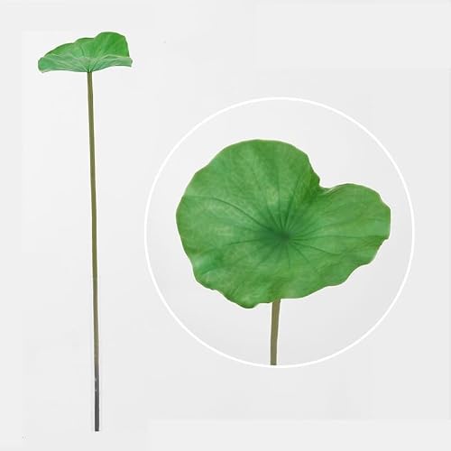 JUAKSQZYI Fake Flowers Simulation Lotus Lea Lifelike Water Lily Buds Ornaments Silk Artificial Flower Lotus Seedpod Household(Color21)
