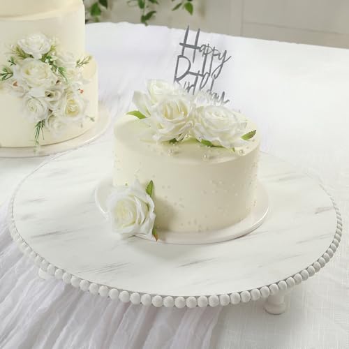 Efavormart Wooden Pedestal Cake Stand 18