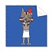 Red Card Whistle Referee Mummy Cartoon Cleaning Cloth Phone Screen Glasses Cleaner 5pcs