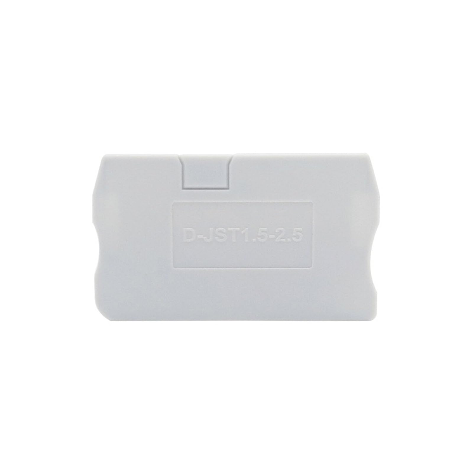 10 pezzi ST2.5 Connessione a gabbia a molla 2,5 mm² 14 AWG Cablaggio Spina pullback Filo Connettore elettrico Morsettiera guida DIN ST 2.5(End Cover D-ST1.5)