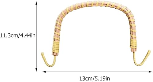 Miniatura 3 de NUOBESTY Tirador de tetera, mango de tetera de ratán, 4 piezas, mango de tetera japonés, con cable, repuesto para mango de tetera de cerámica
