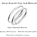 Sterling Silver Bangle Bracelets for Women,Fashion Jewelry Simple Adjustable 925 Silver Cuff Bangles for Women Mom Wife Valentine Mothers Day Gift