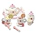 Mini set da tè in legno Tazza giocattolo Teiere Vassoio per bambini Cucina per bambini Gioco di ruolo Regalo di compleanno per ragazza Regali per bambini all'asilo-Come mostra, Cina