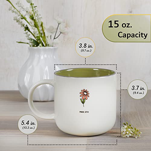 Christian-Art-Gifts-Sage-Green-Floral-Ceramic-Coffee-Mug--15-oz-Microwave-and-Dishwasher-safe-Inspirational-Scripture-Coffee-and-Tea-Mug-for-Friends-with-Bible-Verse-Sweet-Friendship-Proverbs-279