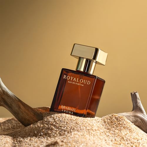 Image of Arabian Aroma Dark & Royal Oud Eau de Parfum Combo | Long Lasting Perfume for Men | Premium Fragrance Set (Pack of 2-30ml Each)