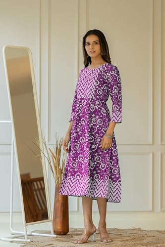 Image of MIRCHI FASHION Women's Anarkali Printed Kurti Only