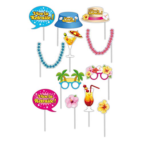 Kit De 12 Photobooth la Retraite Cover