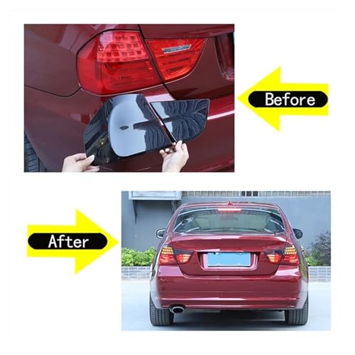 Pantalla de luz trasera de marcha atrás con acabado premium para BMW E90 2