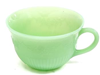 ファイヤーキングの代表的なカラー翡翠色（ジェダイ）ミルク￼ホワイトのマグカップ ファイヤーキングの代表的なカラー翡翠色（ジェダイ）ミルク