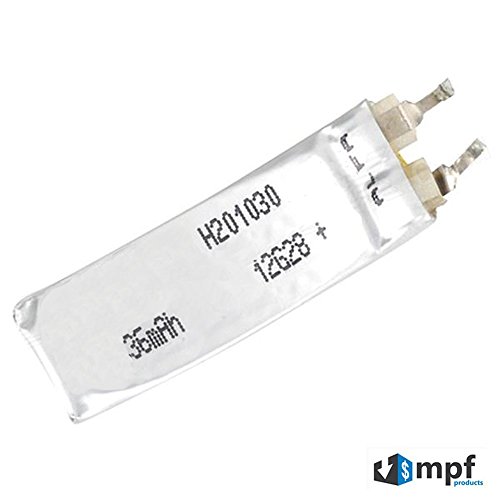 MPF Products 3.8V 36mAh H201030 Battery Replacement Compatible with Nike+ FuelBand SE WM0110-003 Fitness Tracker