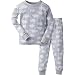Gerber Boys' 2 Piece Cotton Pajama, Clouds, 18 Months