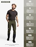 RevolutionRace RVRC GP Pro Stretch Zip-Off Pants für Herren, Wandelbare Wanderhosen für Outdoor-Aktivitäten, Forest Night/Anthracite, S