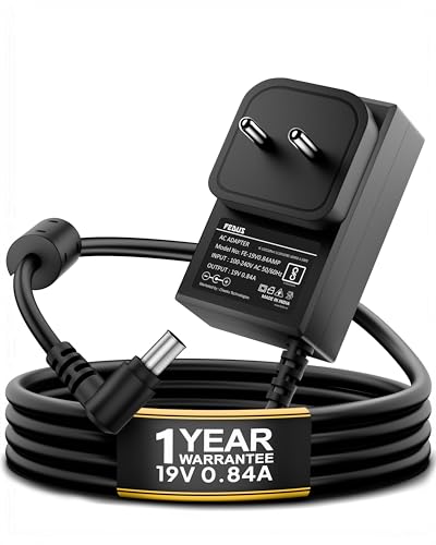 Image of FEDUS BIS Certified 19V 0.84Amp Adapter for LG Monitor, Power Supply of HDTV, LCD LED Monitor & TV Compatible for 19 inch 20 inch 21.5 inch 24 inch 27 inch 29 inch 32Inch TV, Input: 220V-50Hz 50mA Output 19V /0.84A