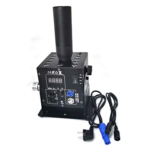 CO2 Fog Machine, 150W Multi Angle Air Column Fog Machine, Low Temperature Jet Air Column Fog Machine Digital Stage Effect CO2 For Stage Performance Dj Party Birthday Party Wedding Scene Celebration
